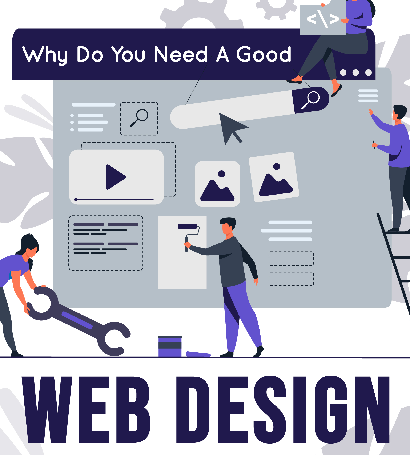 Why do you need a good web design? - Infograph